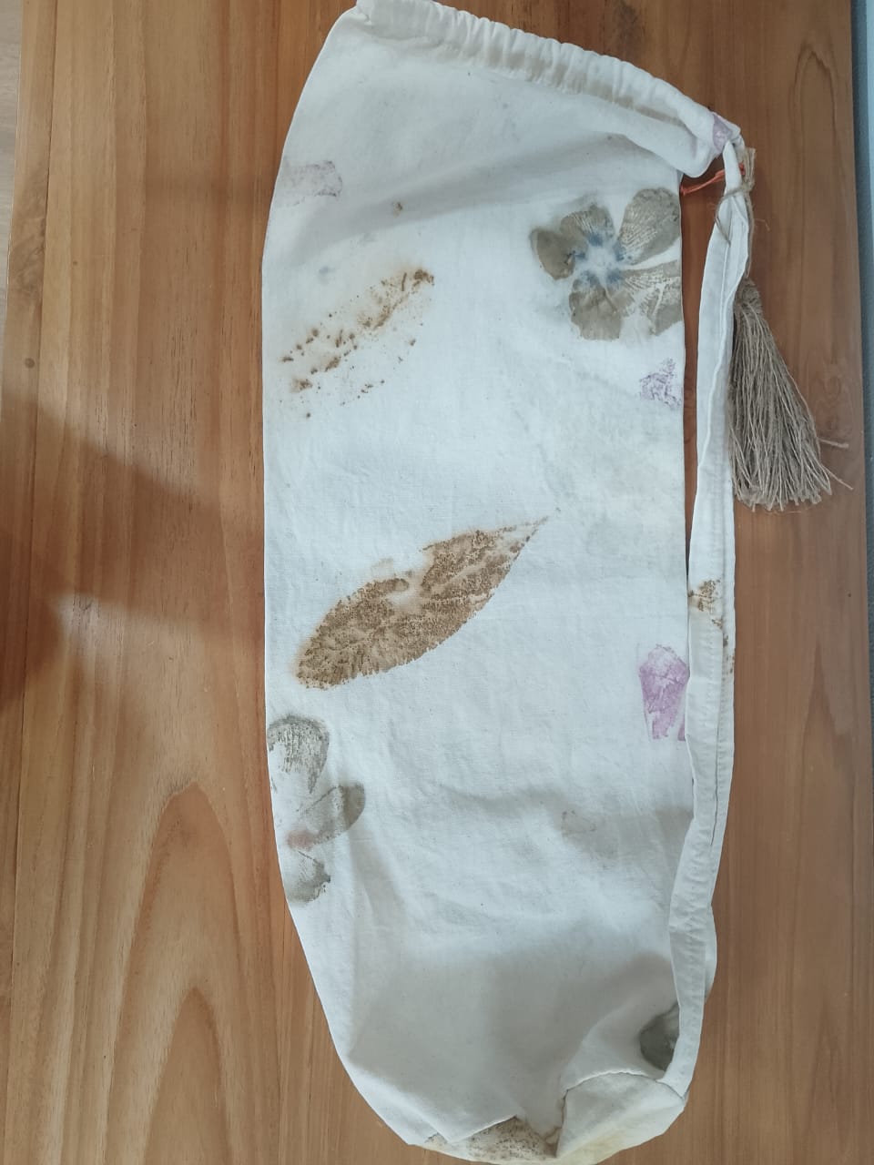 Asana Yoga Mat Cream Cover Made from Cotton πΏπ§